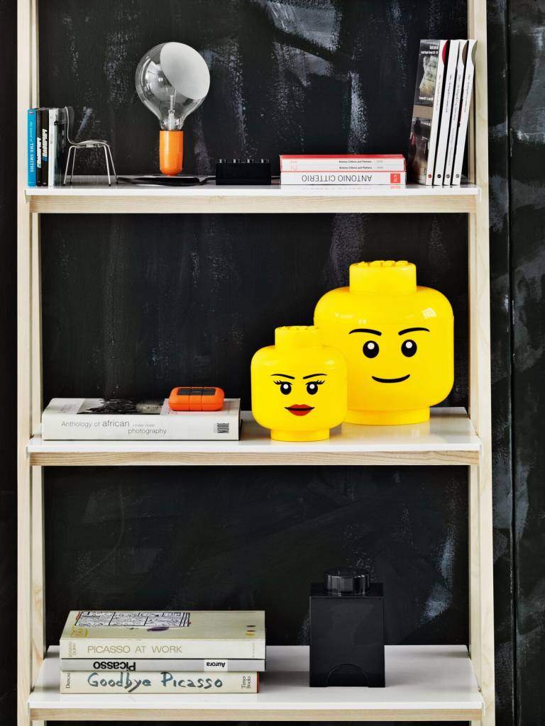 Wardianzaak Romantiek Regeringsverordening Lego opbergbox hoofd jongen groot - Woon en Kook