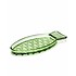 Paola Navone Visschotel groen glas smal, set a 2