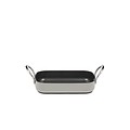 Pure Cookware Braadslede anti-kleef 30x20x6 cm stone grey