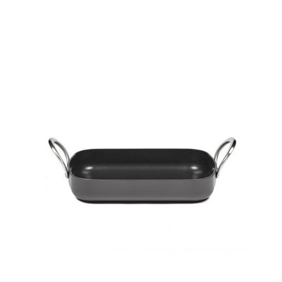 Pure Cookware Braadslede anti-kleef 34x23x6 cm ebony black