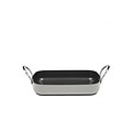 Pure Cookware Braadslede anti-kleef 34x23x6 cm stone-grey