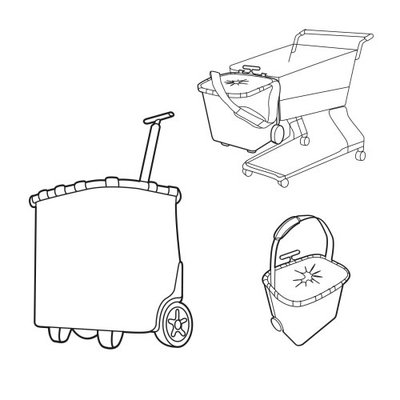 Reisenthel Carrycruiser Fifties Black