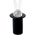 Alessi Magic Bunny Tandenstokerhouder zwart