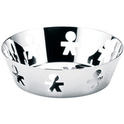 Alessi Girotondo schaal rond inox 18 cm