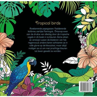 Tropical birds Kleuren voor Volwassenen