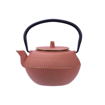 Cosy & Trendy Theepot gietijzer terracotta Kinosaki 1,2 liter