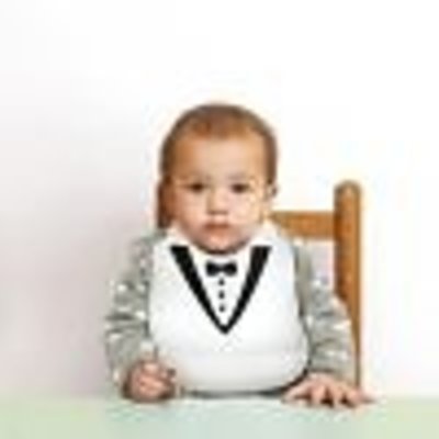 Slabbetje Baby Bib Tuxedo