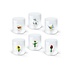 Monterey Line Borosilicaat glas met appel WD566MEL