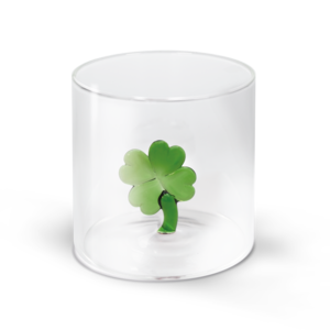 Monterey Line Borosilicaat glas met klavertje vier WD566QUA