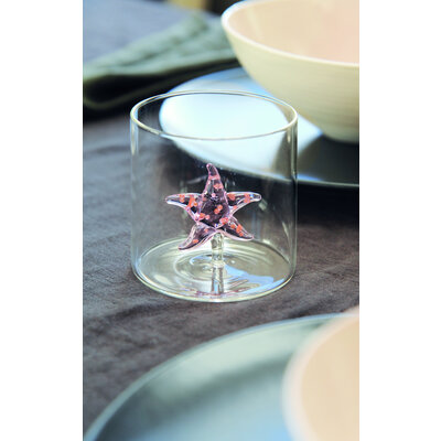 Monterey Line Borosilicaat glas met zeester WD566STE