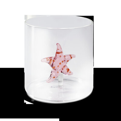 Monterey Line Borosilicaat glas met zeester WD566STE