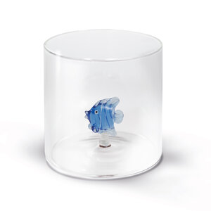 Monterey Line Borosilicaat glas met Blauwe Vis WD566AZZ