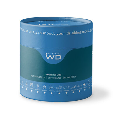 Monterey Line Borosilicaat glas met Walvis WD566BAL