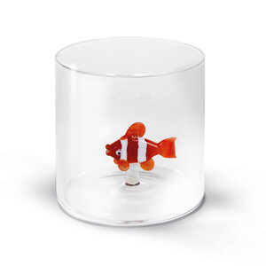 Monterey Line Borosilicaat glas met Clown vis WD566PAG