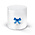 Monterey Line Borosilicaat glas met blauwe strik WD566BLU
