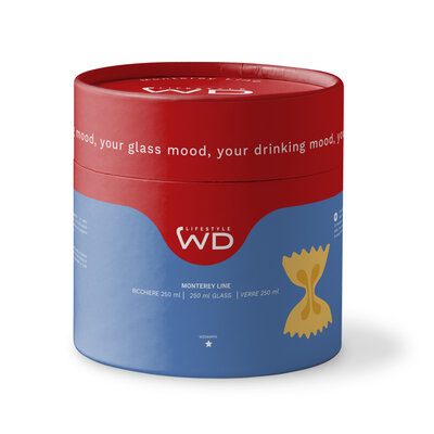 Monterey Line Borosilicaat glas met farfalle WD566PFA