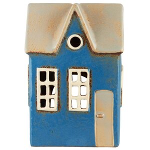 IB Laursen 27638-13 Theelicht huisje Nyhavn met rond dakkapel