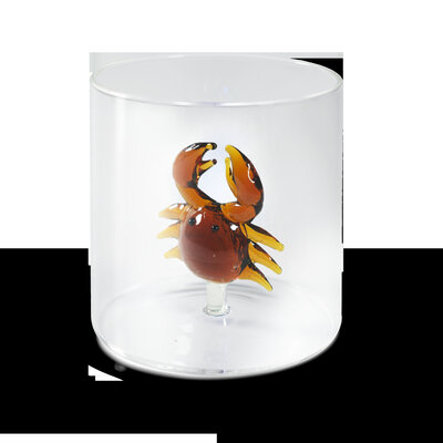 Monterey Line Borosilicaat glas met Krab WD566GRA