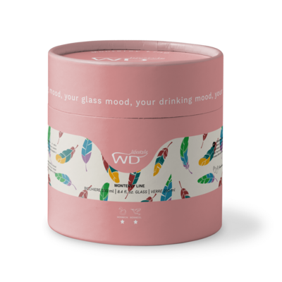 Monterey Line Borosilicaat glas met Kolibrie WD566COL