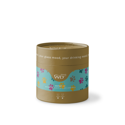 Monterey Line Borosilicaat glas met Grijze Kat WD566GAT