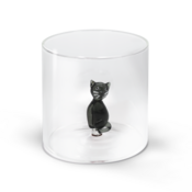 Monterey Line Borosilicaat glas met Grijze Kat WD566GAT