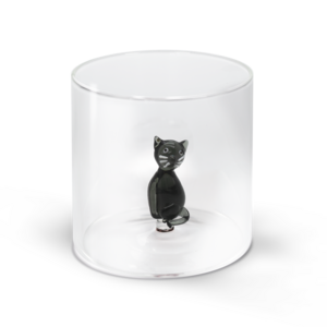 Monterey Line Borosilicaat glas met Grijze Kat WD566GAT