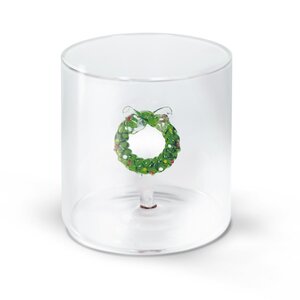 Monterey Line Borosilicaat glas met Kerstkrans WD566NAT