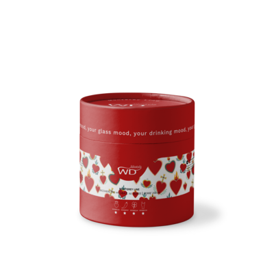 Monterey Line Borosilicaat glas met Hand WD566MAN