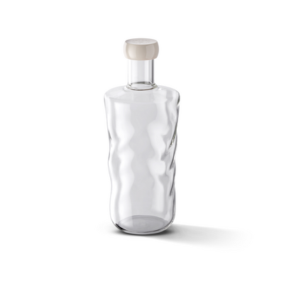 Paveau Paveau Bottle Swirl Transparant 1.25L