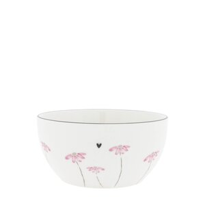 Bastion Collection Kom Roze Bloemen