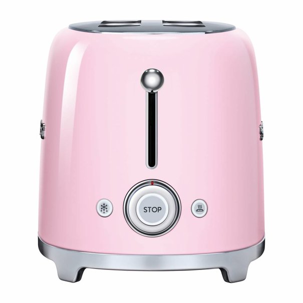 Smeg Broodrooster 2x2 Roze