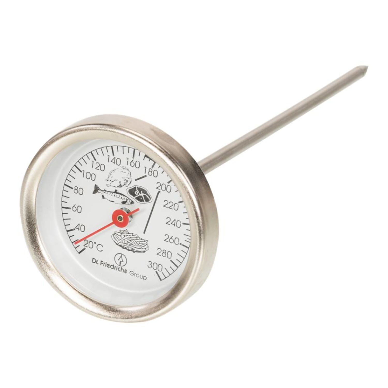klei verhoging dik Dr. Friedrichs Frituurthermometer | Groot assortiment thermometers -  Kookwinkel Van Erp
