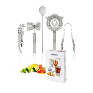 Gin Tonic Cocktailset 5-delig RVS