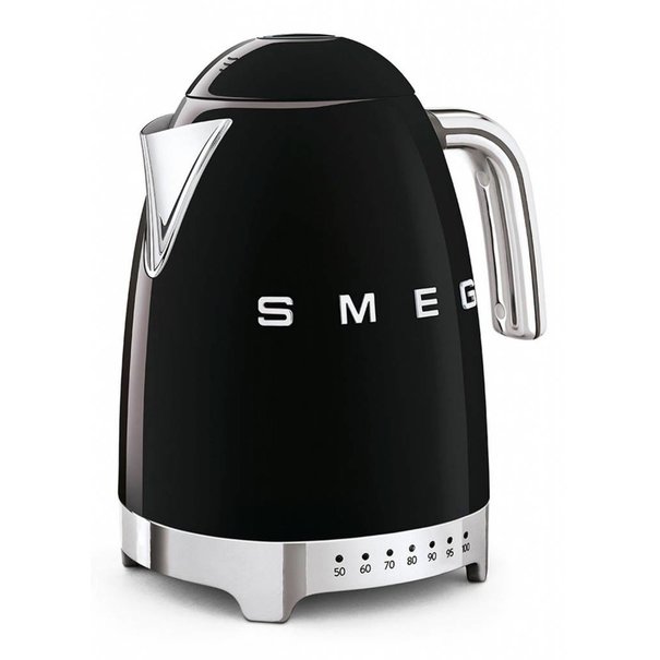 Smeg Variabele Waterkoker Zwart