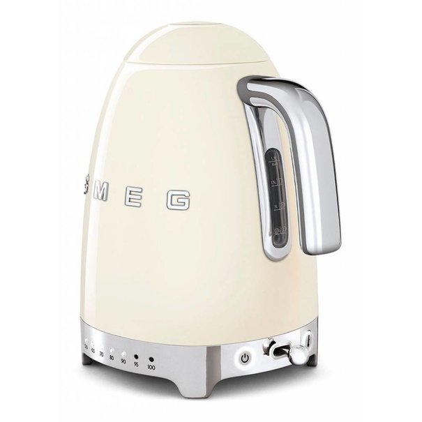 Smeg Variabele Waterkoker Crème