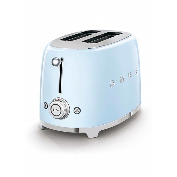 Smeg Broodrooster 2x2 Pastelblauw