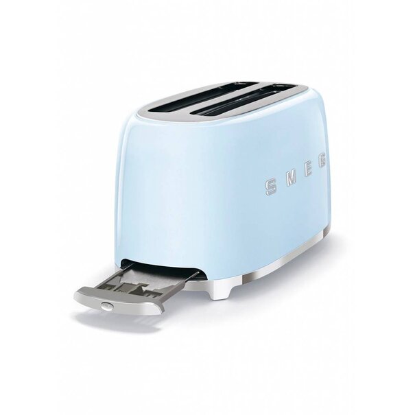 Smeg Broodrooster 2x4 Pastelblauw