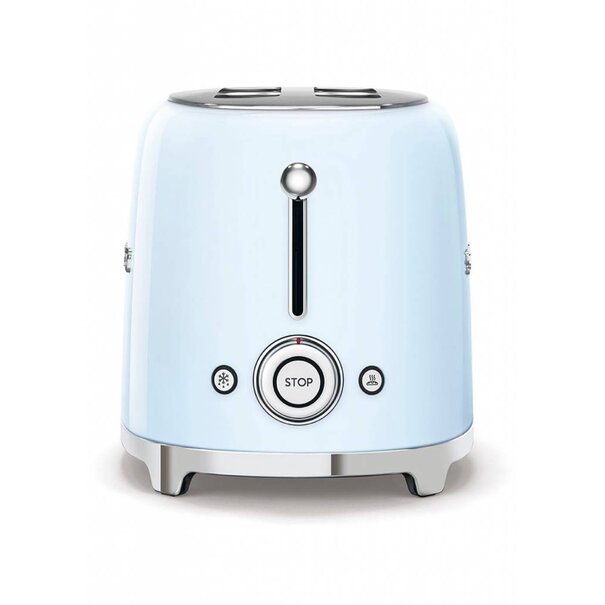 Smeg Broodrooster 2x4 Pastelblauw