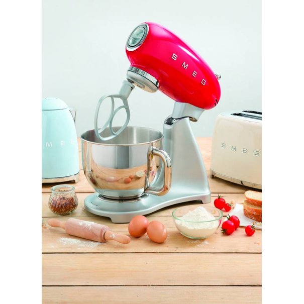 Smeg Keukenmachine Rood - SMF02RDEU