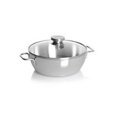 Apollo Conische Braadpan met Glazen Deksel 24 cm