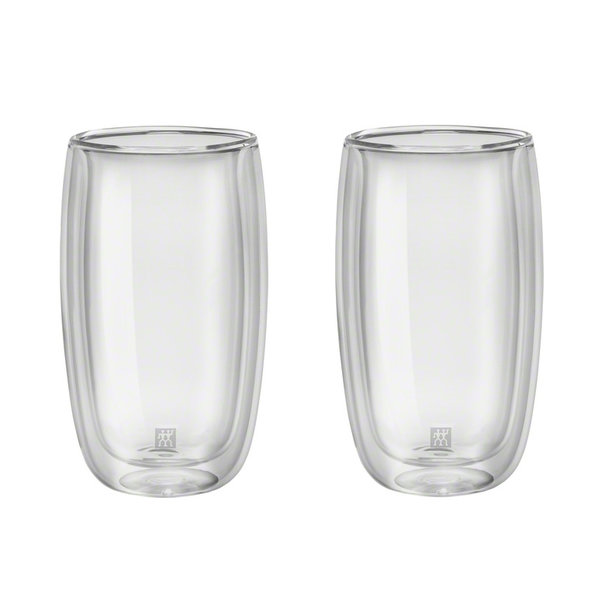 Zwilling Sorrento Dubbelwandig Glas Latte Macchiato - set met 2 stuks