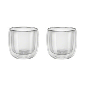 Sorrento Dubbelwandig Glas Thee - set met 2 stuks