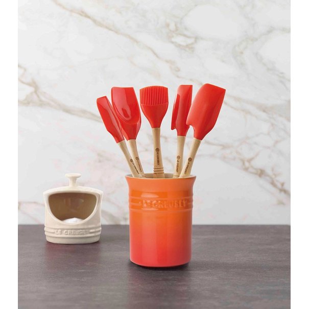 Le Creuset Spatelpot Oranje-Rood