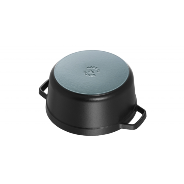 Staub Ronde Braadpan Zwart 26 cm