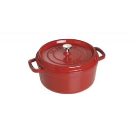 Ronde Braadpan Kersenrood 26 cm