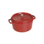 Ronde Braadpan Kersenrood 28 cm