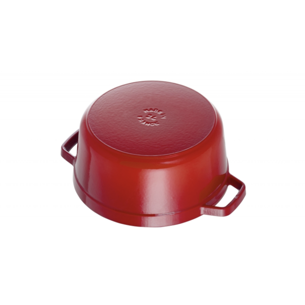 Staub Ronde Braadpan Kersenrood 30 cm