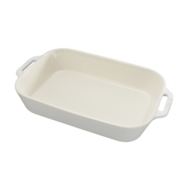 Staub Ovenschaal Ivoor 34 x 24 cm