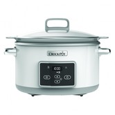 Duraceramic Saute Slowcooker Wit - 5 Liter