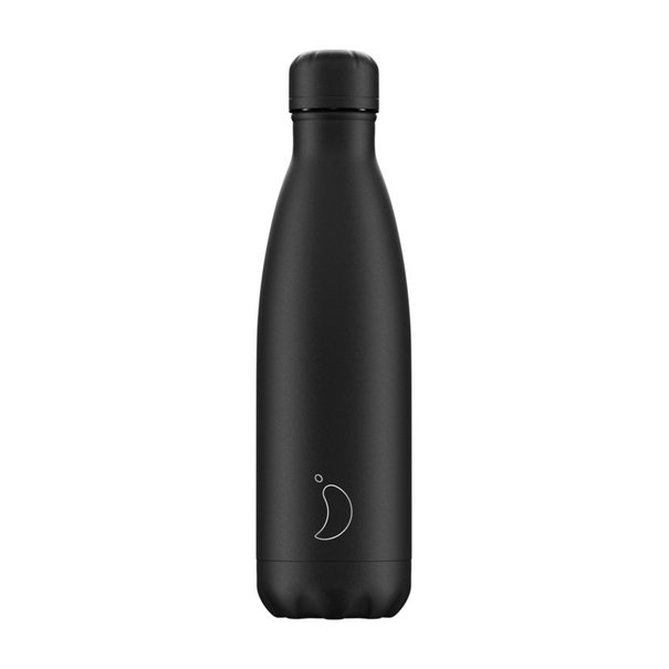 Chilly's Bottle All Black 500 ml